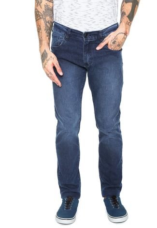 Calça Jeans Hurley Slim Intro Azul