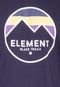 Camiseta Element Blaze Trails Azul - Marca Element