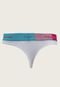 Cueca Calvin Klein Underwear Thong Slip Pride Branca - Marca Calvin Klein Underwear