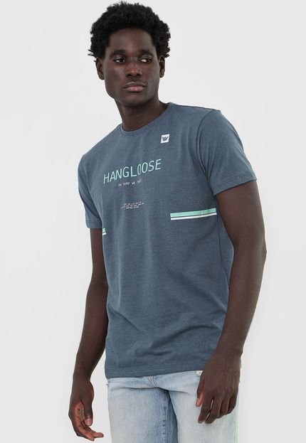 Camiseta Hang Loose Flag Azul - Marca Hang Loose