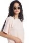 Camiseta Oversized Feminina Brohood Moletom Rosa - Marca Brohood