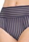 Calcinha Valisere Hot Pant Tela Azul-marinho - Marca Valisere