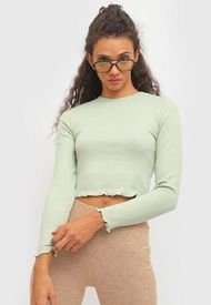 Sweater Only Verde - Calce Ajustado