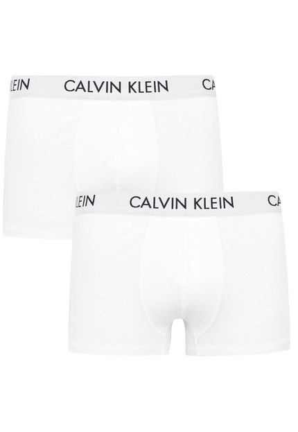 Kit Calvin Klein Underwear 2 Peças Branco - Marca Calvin Klein Underwear