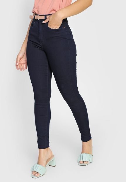 Calça Jeans Lez a Lez Skinny Aruba Azul-Marinho - Marca Lez a Lez