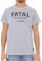 Camiseta Fatal Estampada Cinza - Marca Fatal