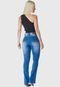 Calça Jeans HNO Jeans Petit Flare Azul Intense - Marca HNO Jeans