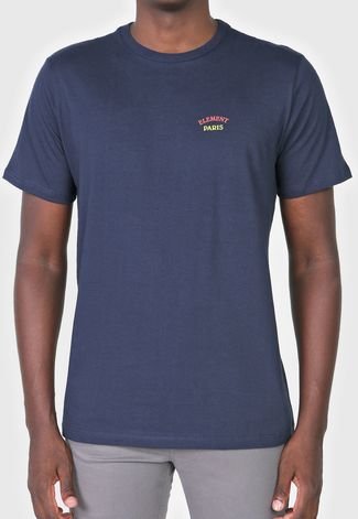 Camiseta Element Topo Four Azul-Marinho