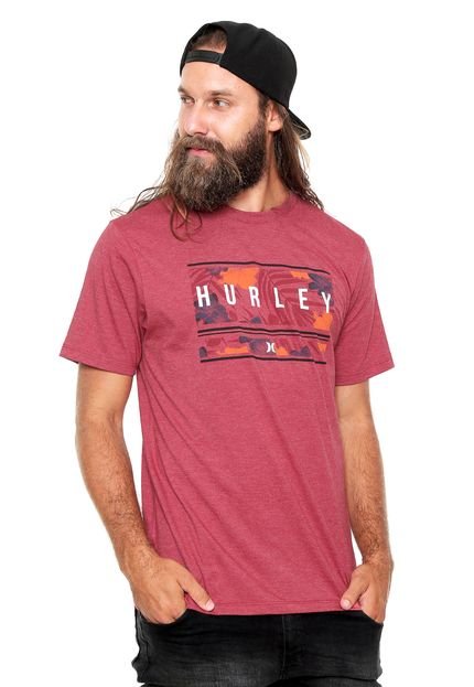 Camiseta Hurley Island Vermelha - Marca Hurley