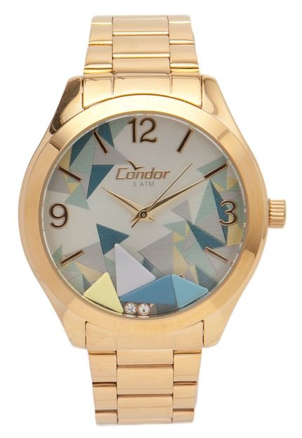 Relógio Condor CO2036KOD/4K Dourado/Verde - Marca Condor
