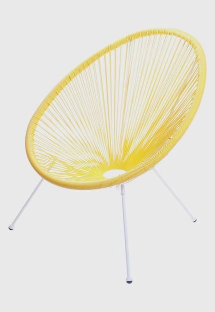 Cadeira Acapulco OrDesign Amarela - Marca Ór Design