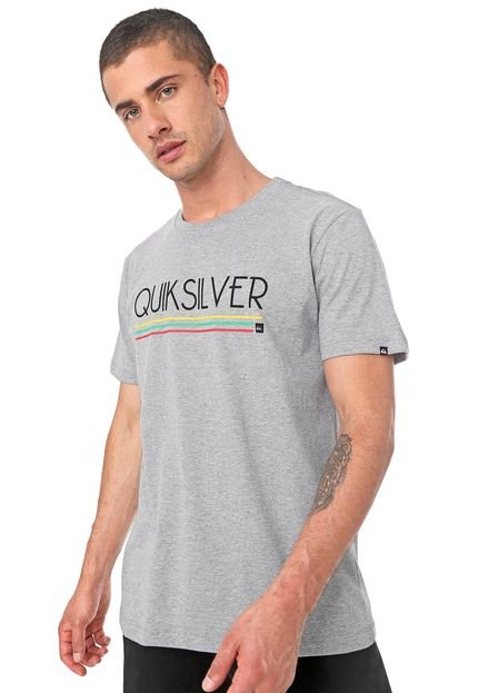 Camiseta Quiksilver Jamaica Cinza - Marca Quiksilver