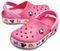 Sandália Crocs Crocband Minnie Clog Kids Rosa - Marca Crocs