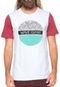 Camiseta WG Palm Tree Branca/Vinho - Marca WG Surf