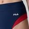 Sunquini Bottom Fila Hot Pants Feminino Incolor - Marca Fila