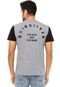 Camiseta Quiksilver Slim Fit Principles Cinza - Marca Quiksilver