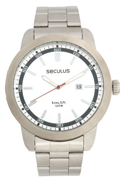 Relógio Seculus 28850G0SVNA2 Prata - Marca Seculus