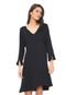 Vestido Hering Curto Liso Preta - Marca Hering