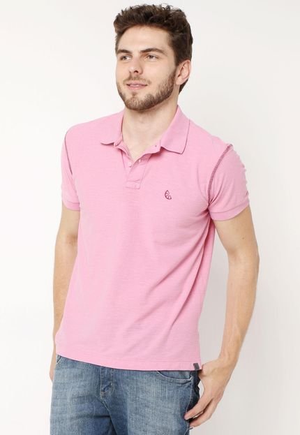 Camisa Polo Lemon Grove Brand Rosa - Marca Lemon Grove