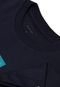 Camiseta Quiksilver Menino Estampa Azul-Marinho - Marca Quiksilver