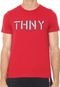 Camiseta Tommy Hilfiger Thny Corp Vermelha - Marca Tommy Hilfiger