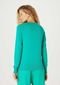 Blusão Feminino Em Tricô De Poliamida - Verde - Marca Hering