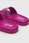 Chinelo Slide Colcci Monograma Rosa - Marca Colcci