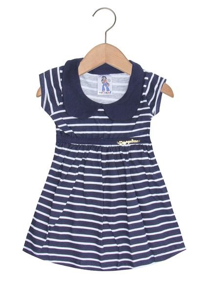 Vestido Polegar Kids Menina Azul - Marca Polegar Kids