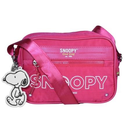 Bolsa Snoopy Pequena Transversal Feminina SP2847 Pink - Marca Snoopy