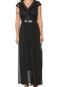 Vestido D.DRESS Longo Renda Preto - Marca D.DRESS