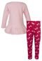 Conjunto Kyly Details Rosa - Marca Kyly
