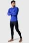 Camisa Térmica Adulto Masculina Segunda Pele Praia Surf Proteção Uv RLC Modas Azul Royal - Marca RLC Modas