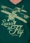 Camiseta Colcci Slim Learn To Fly Verde - Marca Colcci