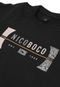 Camiseta Nicoboco Menino Lettering Preta - Marca Nicoboco