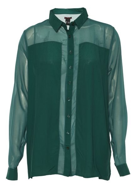 Camisa Colcci Comfort Verde - Marca Colcci