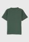 Camiseta Kyly Infantil Dinossauro Verde - Marca Kyly