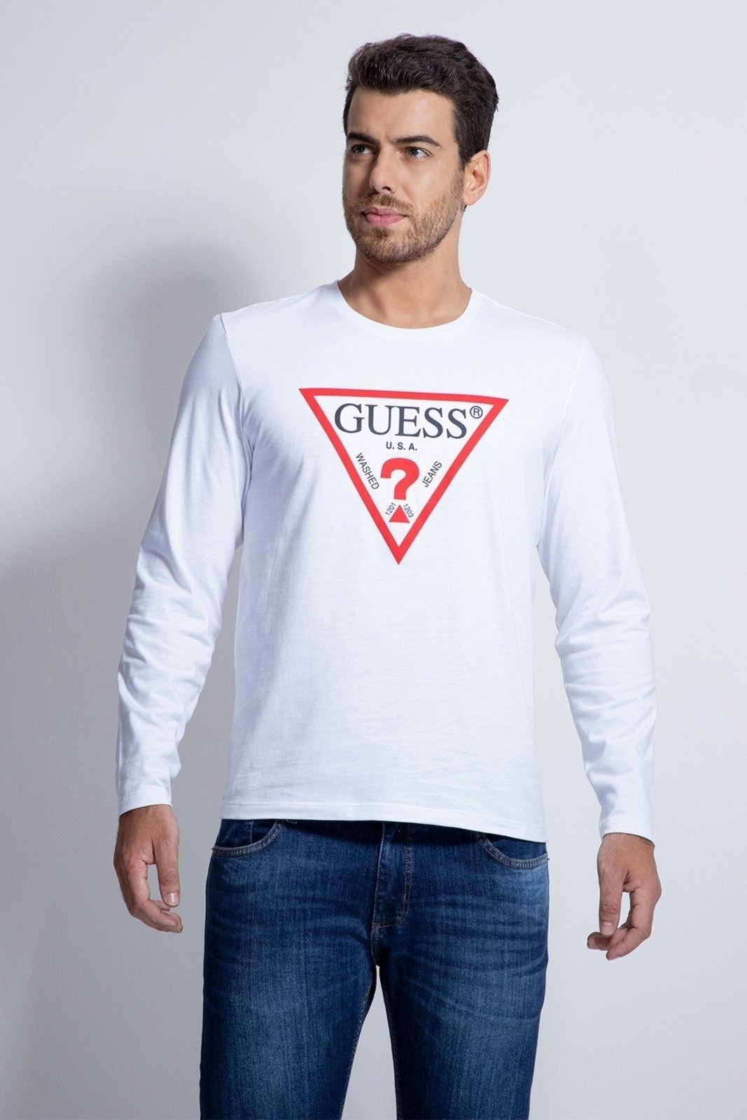 T-Shirt Silk Craquelado Guess - Marca Guess