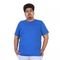 Camiseta Masculina Plus Size Lisa Azul Royal - Marca CEICI