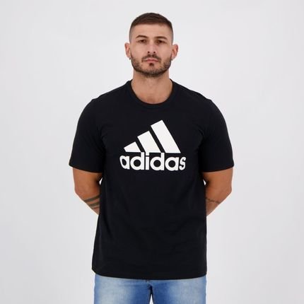 Camiseta Adidas Basic Logo Preta - Marca adidas