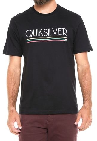 Camiseta Quiksilver Set Preta