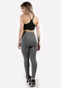 Calça 4 Estações Legging Saia Lisa Feminino Academia Fitness Malhar Cinza - Marca 4 Estações