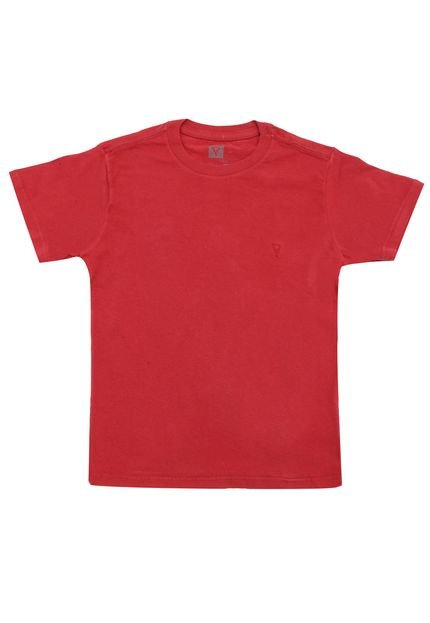 Camiseta VR KIDS Menino Lisa Vermelha - Marca VRK KIDS
