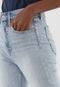 Calça Cropped Jeans GAP Skinny Destroyed Azul - Marca GAP