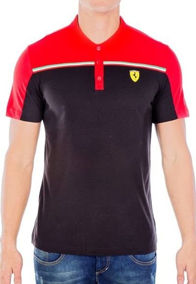 profesional Molde Espacioso Camiseta Polo Puma Ferrari Rojo-Negro - Compra Ahora | Dafiti Colombia