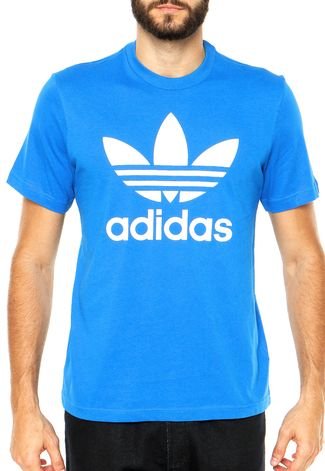 Camiseta adidas Originals Trefoil Azul