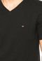 Camiseta Tommy Hilfiger V Preta - Marca Tommy Hilfiger