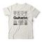 Camiseta Guitarist - Off White - Marca Studio Geek 