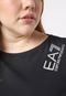Camiseta EA7 Plus Size Logo Preta - Marca EA7