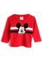 Camiseta Brandili Menino Mickey Vermelha - Marca Brandili