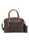 Bolsa Feminina Chenson Monograma Pontilhado Cafe 3484734 - Marca Chenson